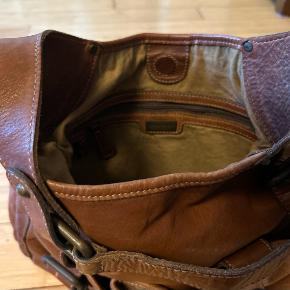 Vintage Banana Republic Ashbury leather purse two pockets - Picture 7 of 11